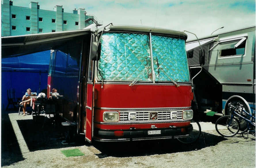 (097'236) - Aus der Schweiz: Beer, Obfelden - ZH 31'151 U - Setra am 18. August 2007 in Schaan, Wohnbustreffen