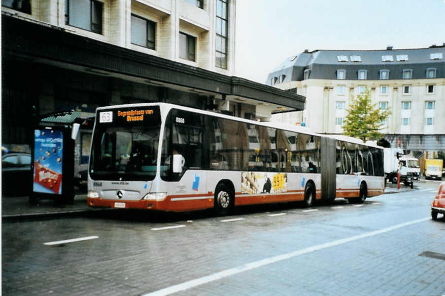 (099'232) - STIB Bruxelles - Nr. 8868/NSR-690 - Mercedes am 26. September 2007 in Bruxelles, Centraal