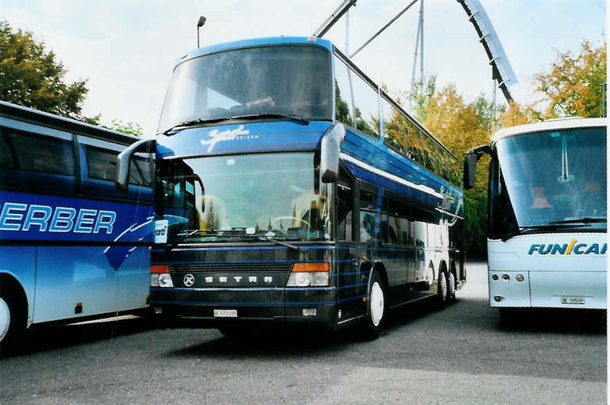 (099'605) - Aus der Schweiz: Spirit, Interlaken - Nr. 25/BE 572'225 - Setra am 2. Oktober 2007 in Rust, Europapark