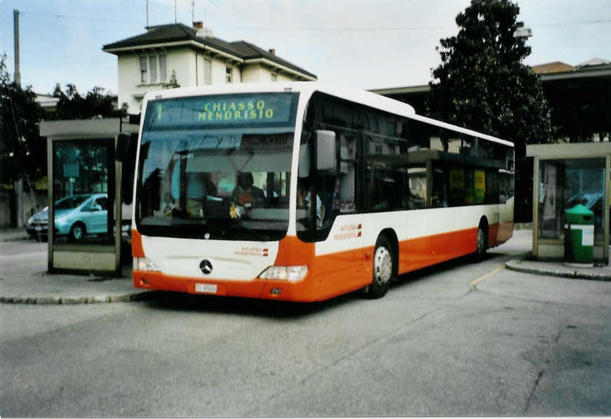 (100'014) - AMSA Chiasso - Nr. 24/TI 97'424 - Mercedes am 4. Oktober 2007 in Chiasso, Confine