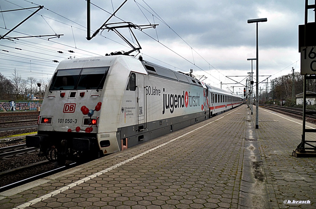 101 050 fuhr mit einen IC zum bf hh-harburg,24.02.15