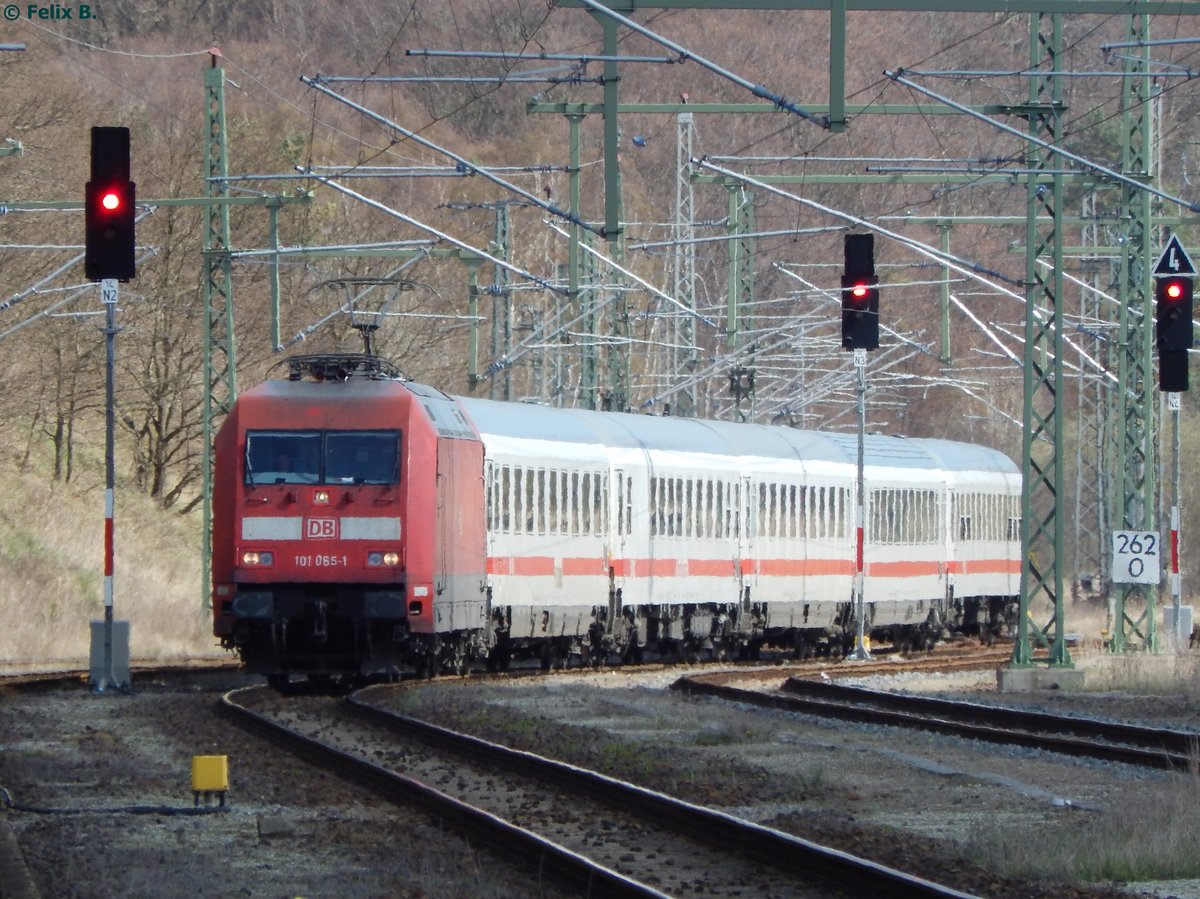 101 065-1 in Lietzow am 17.04.2016