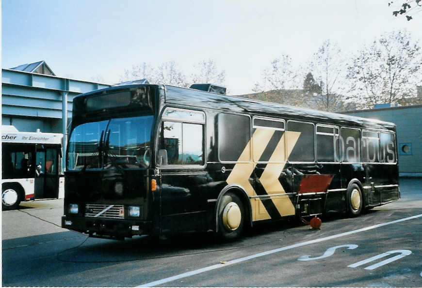 (101'006) - RVBW Wettingen - Volvo/R&J (ex STI Thun Nr. 36; ex SAT Thun Nr. 36) am 3. November 2007 in Wettingen, Garage