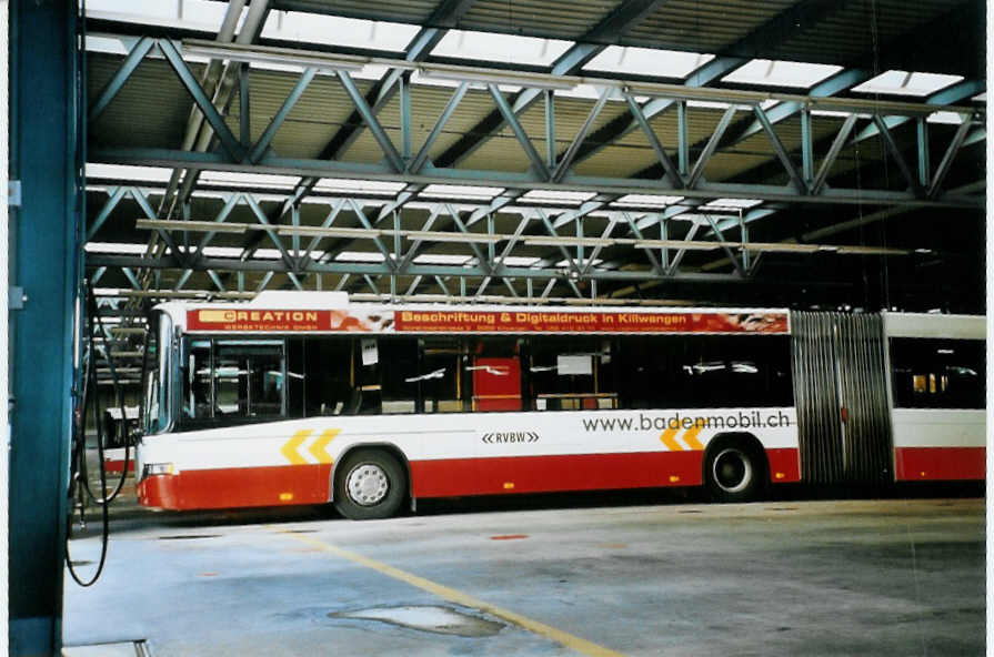 (101'011) - RVBW Wettingen - Nr. 135/AG 367'948 - Scania/Hess am 3. November 2007 in Wettingen, Garage