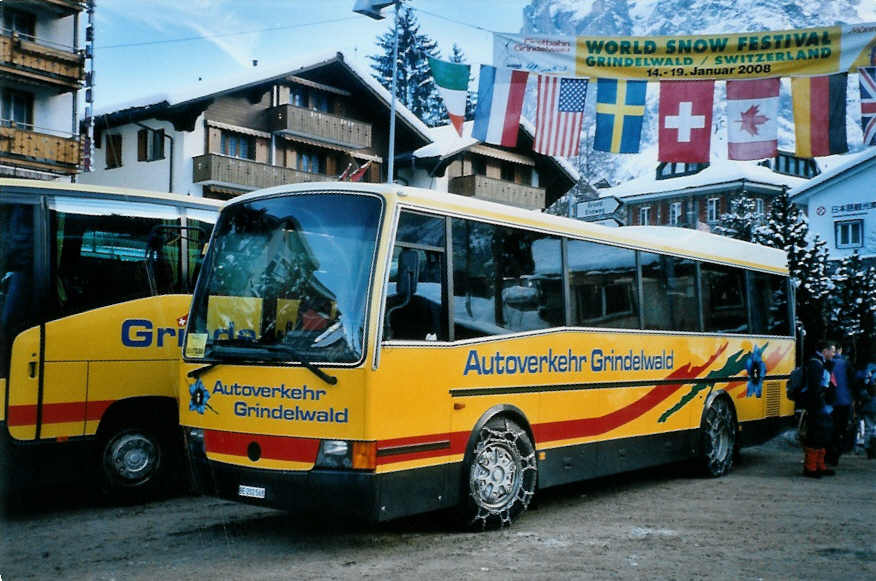 (102'736) - AVG Grindelwald - Nr. 14/BE 202'568 - Vetter am 2. Januar 2008 beim Bahnhof Grindelwald