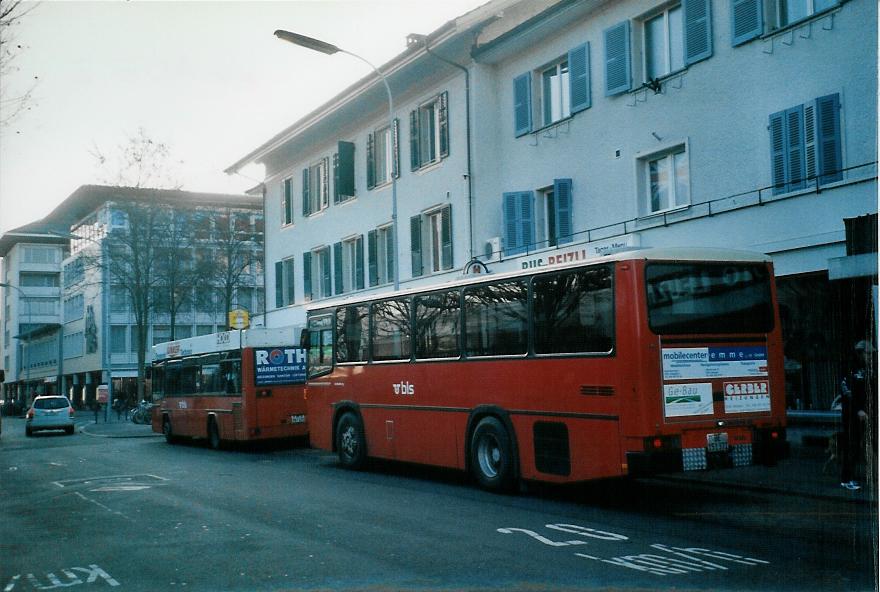 (104'318) - Busland, Burgdorf - Nr. 2/BE 151'372 - NAW/R&J (ex AOE Langnau Nr. 2) am 18. Februar 2008 beim Bahnhof Burgdorf