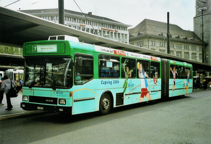 (107'518) - VBSG St. Gallen - Nr. 248/SG 198'248 - NAW/Hess am 24. Mai 2008 beim Bahnhof St. Gallen