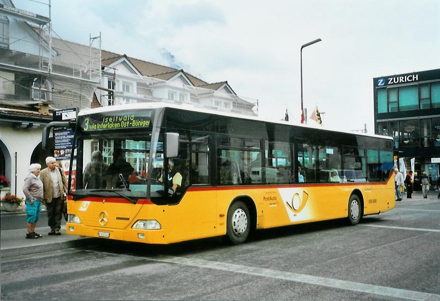 (107'915) - PostAuto Bern - BE 610'541 - Mercedes (ex P 25'383) am 15. Juni 2008 beim Bahnhof Interlaken Ost