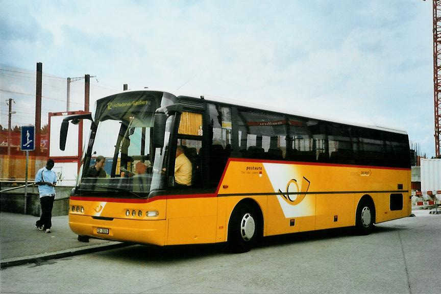 (109'515) - Flury, Balm - SO 20'030 - Neoplan am 20. Juli 2008 beim Hauptbahnhof Solothurn