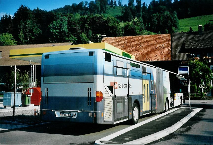 (110'215) - VZO Grningen - Nr. 62/ZH 691'895 - Mercedes am 16. August 2008 in Eglingen, Landi