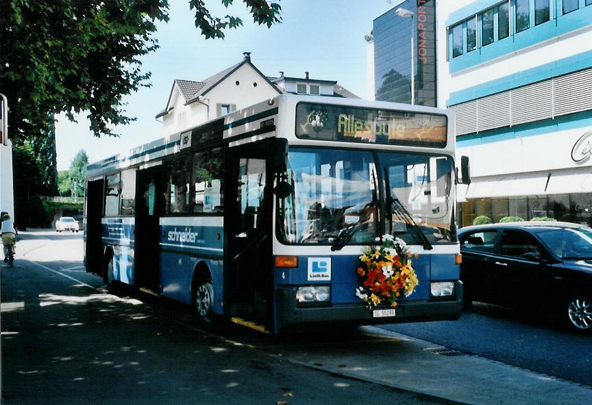 (110'404) - Schneider, Ermenswil - Nr. 4/SG 55'299 - Mercedes am 16. August 2008 in Jona, Kreuz