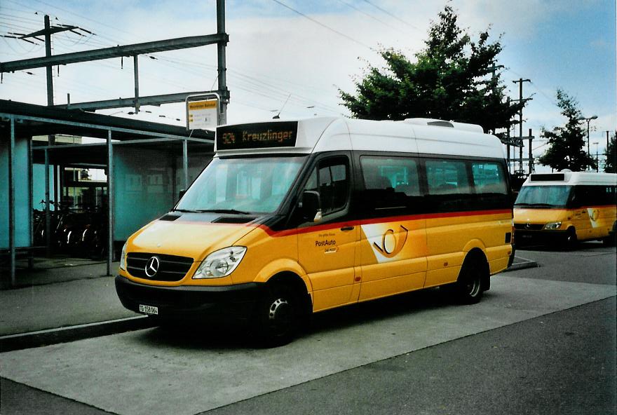 (110'832) - PostAuto Ostschweiz - TG 158'064 - Mercedes am 15. September 2008 beim Bahnhof Weinfelden