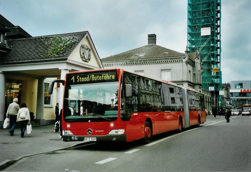 (110'922) - SWK Konstanz - Nr. 69/KN-C 1169 - Mercedes am 15. September 2008 beim Bahnhof Konstanz