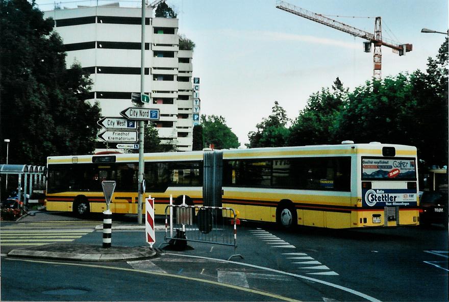 (110'933) - STI Thun - Nr. 72/BE 397'172 - MAN am 17. September 2008 in Thun, Aarestrasse