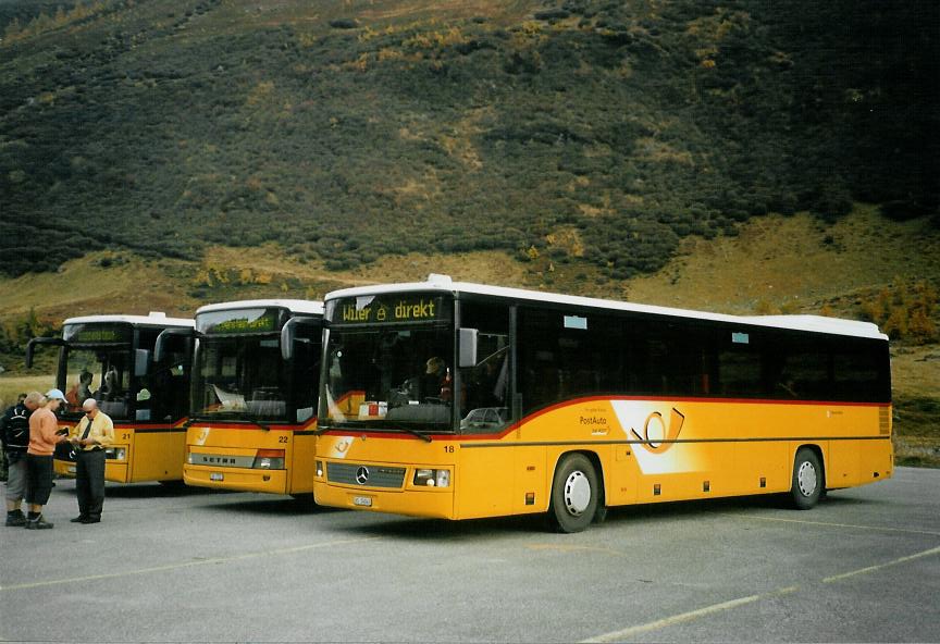 (111'510) - Jaggi, Kippel - Nr. 18/VS 24'043 - Mercedes am 12. Oktober 2008 auf der Fafleralp