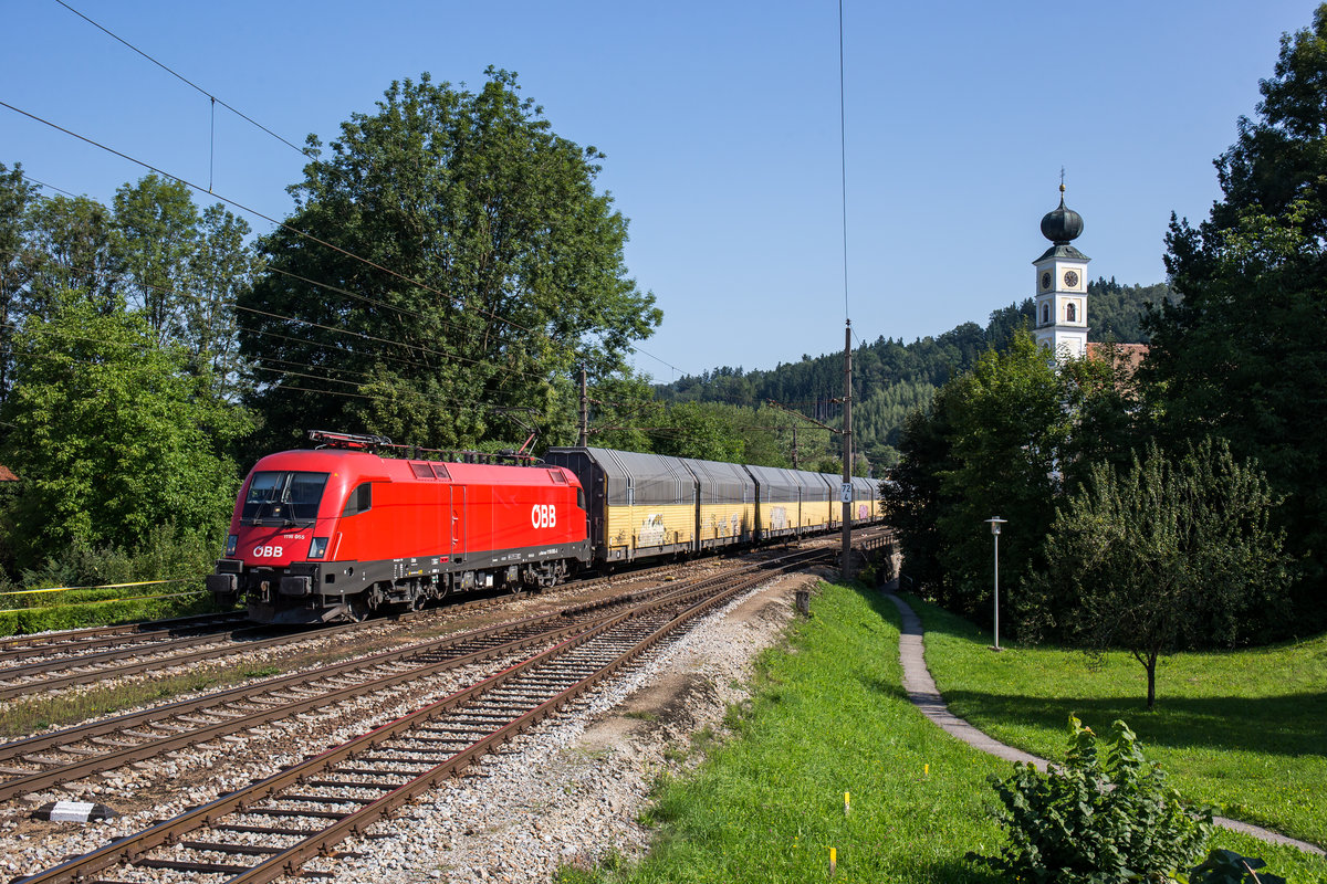 1116 055 am 23. September 2017 bei Wernstein.