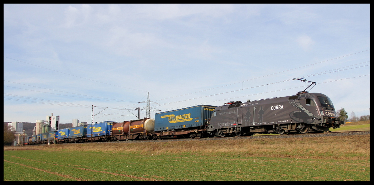 1116 182 Cobra mit KLV am 04.03.17 bei Karlstadt