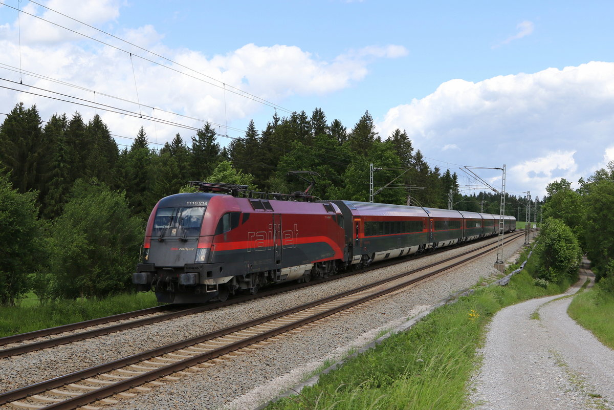 1116 216 am 24. Mai 2020 bei Grabensttt.