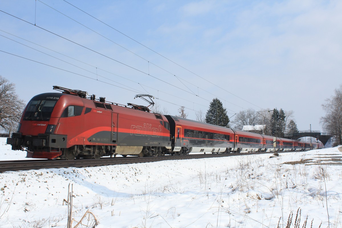 1116 219-7 am 1. April 2013 bei bersee.