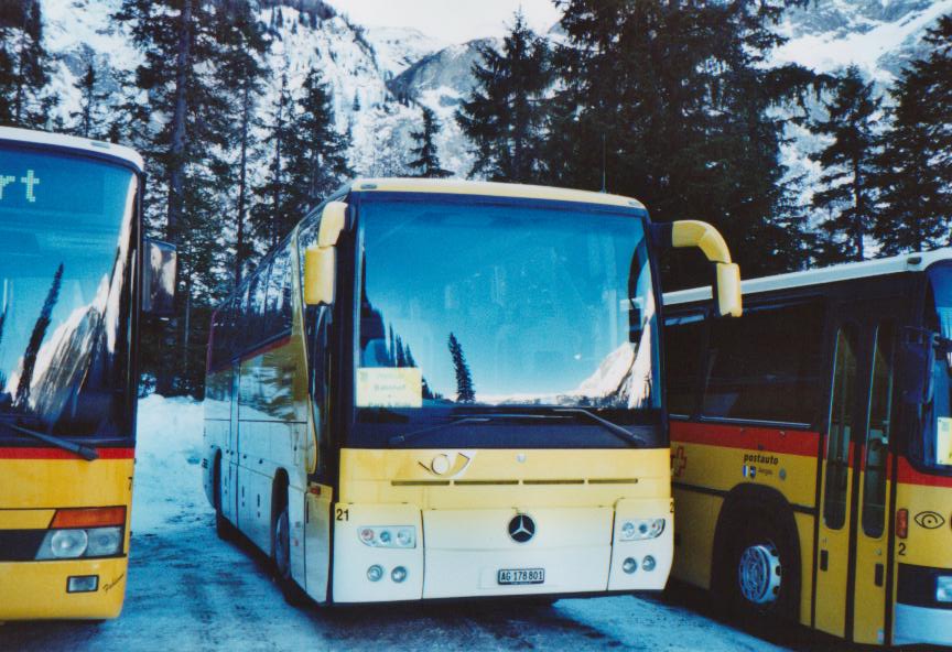 (113'716) - Tschannen, Zofingen - Nr. 21/AG 178'801 - Mercedes am 11. Januar 2009 in Adelboden, Unter dem Birg