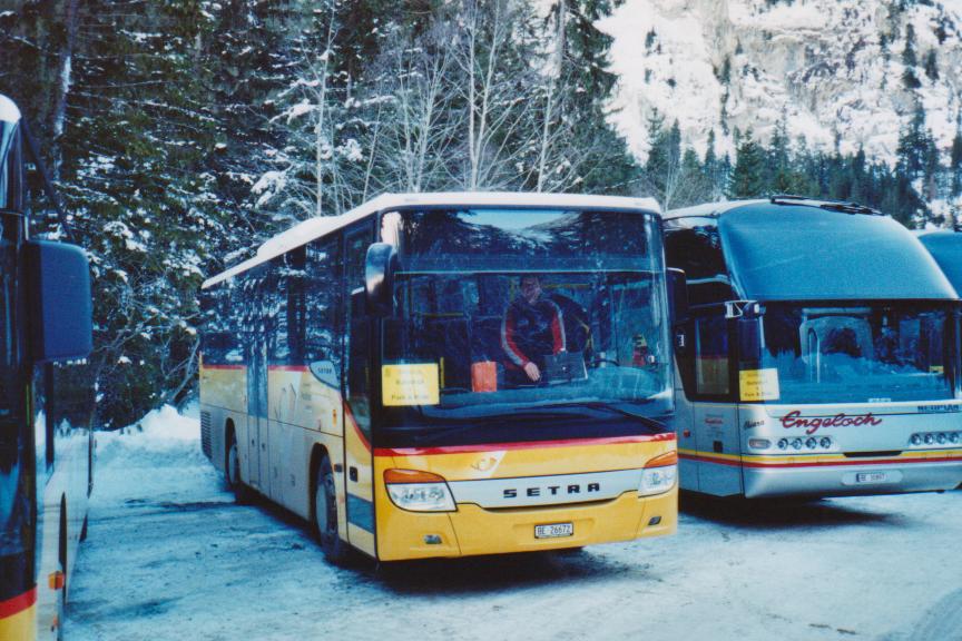 (113'735) - Spring, Schwenden - BE 26'672 - Setra am 11. Januar 2009 in Adelboden, Unter dem Birg