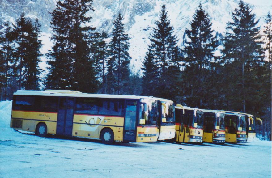 (113'814) - Tschannen, Zofingen - Nr. 7/AG 14'483 - Setra am 11. Januar 2009 in Adelboden, Unter dem Birg