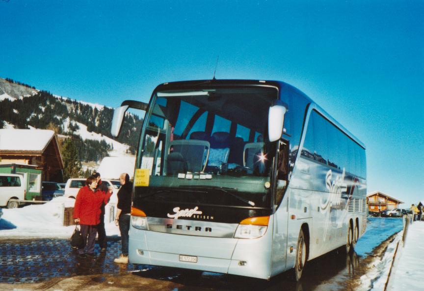 (113'827) - Spirit, Interlaken - Nr. 6/BE 572'206 - Setra am 11. Januar 2009 in Adelboden, Weltcup