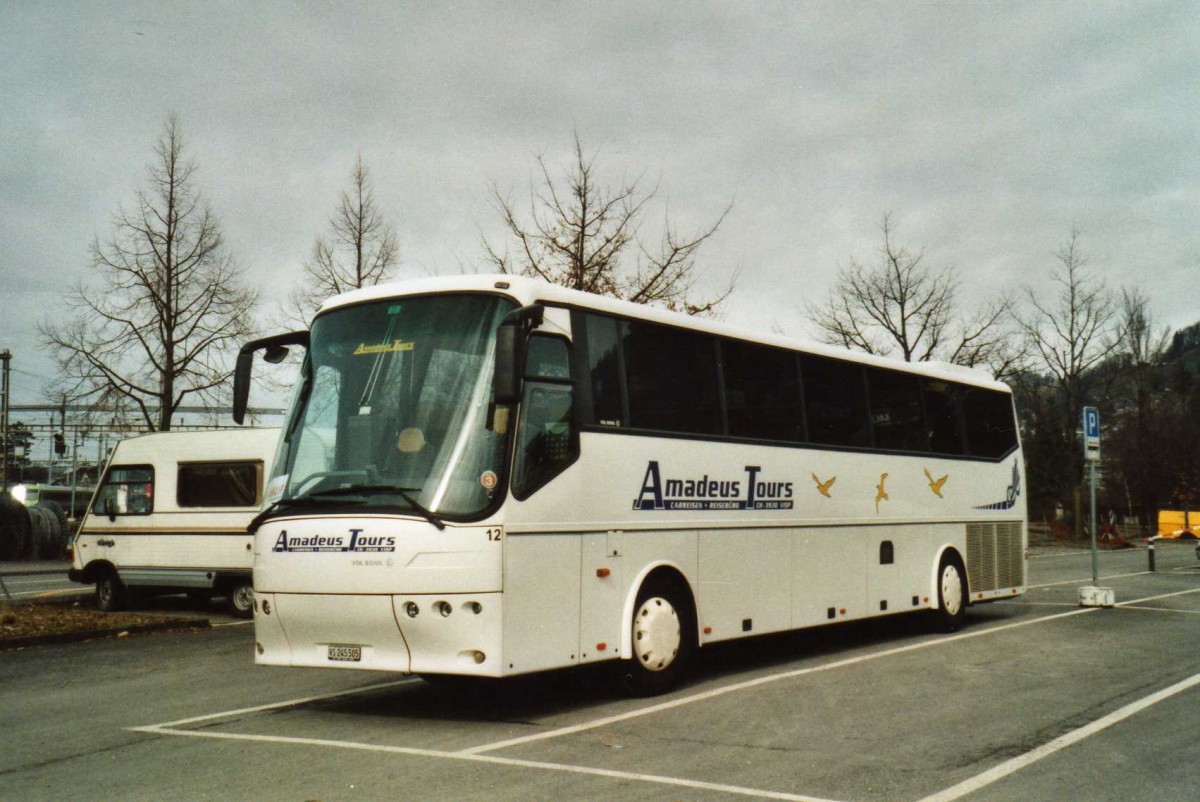 (114'626) - Amadeus, Visp - Nr. 12/VS 245'505 - Bova am 26. Februar 2009 in Thun, Seestrasse