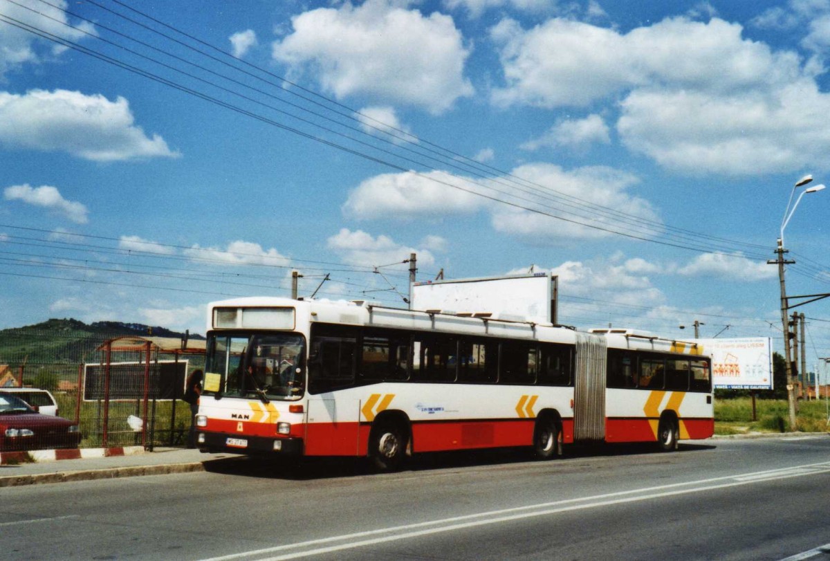 (116'717) - ATT Sighisoara - MS 27 ATT - MAN/R&J (ex RVBW Wettingen Nr. 111) am 26. Mai 2009 in Sighisoara