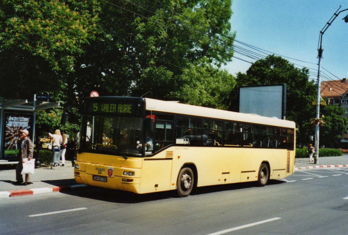 (116'801) - Tursib, Sibiu - Nr. 30/SB 30 TSB - MAN am 27. Mai 2009 in Sibiu, Parcul Theretulu