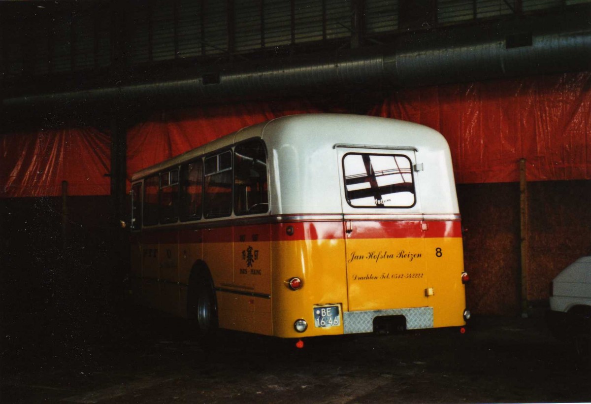 (118'518) - FRAM Drachten - Nr. 8/BE-16-46 - Saurer/Mowag (ex Halter, Wil Nr. 23) am 7. Juli 2009 in Drachten, Autobusmuseum