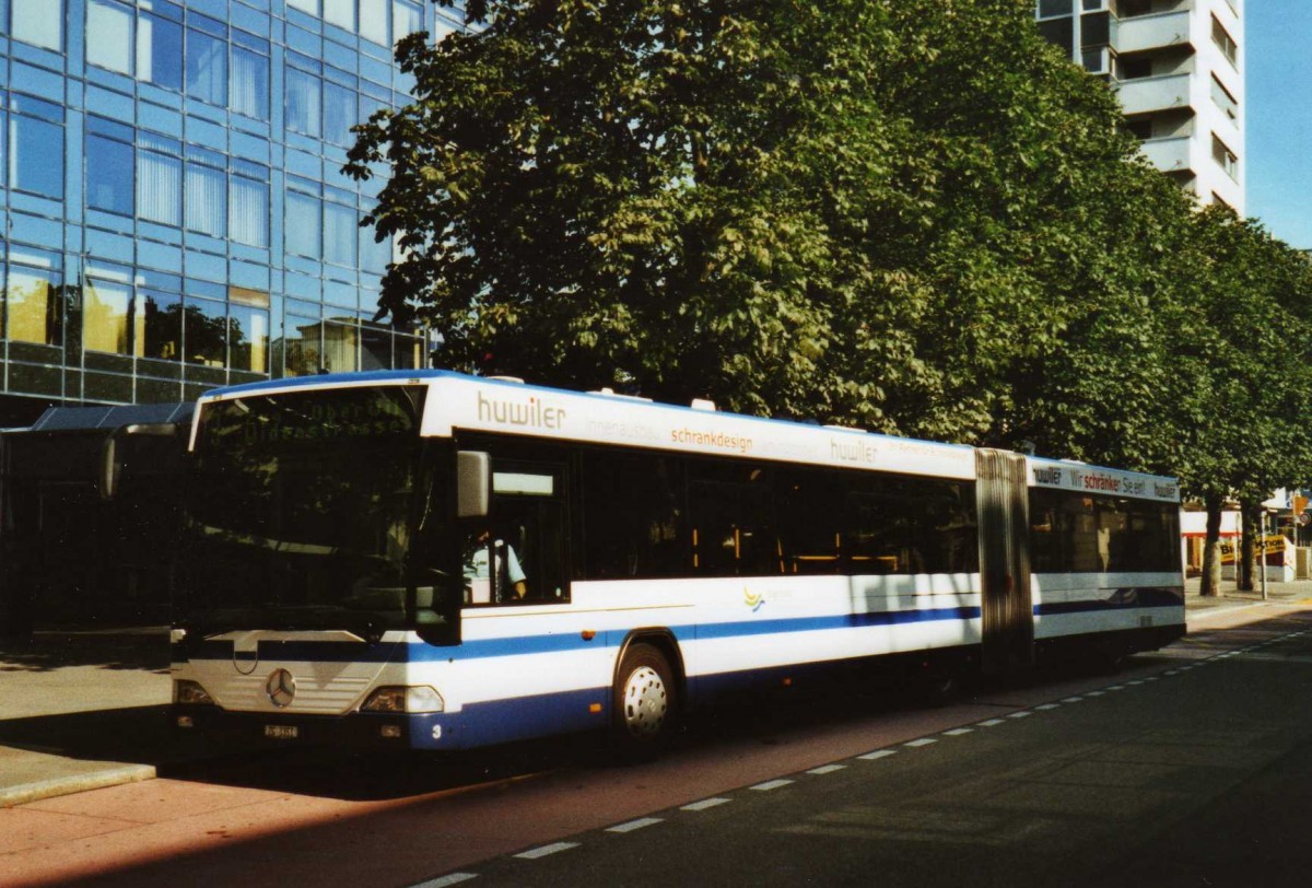 (119'728) - ZVB Zug - Nr. 3/ZG 3353 - Mercedes/Hess am 15. August 2009 in Zug, Metalli