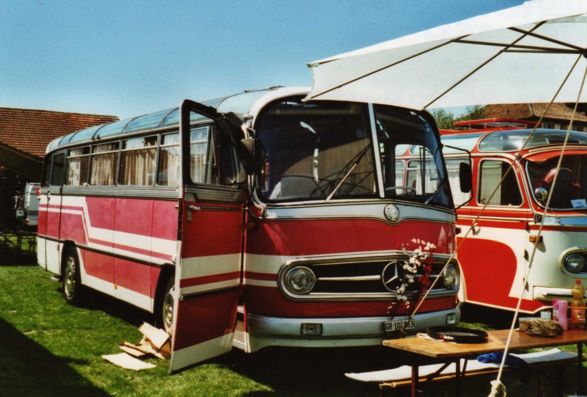 (119'928) - Wassersportverein, Zizers - GR 103'883 - Mercedes am 15. August 2009 in Zug, Wohnbustreffen