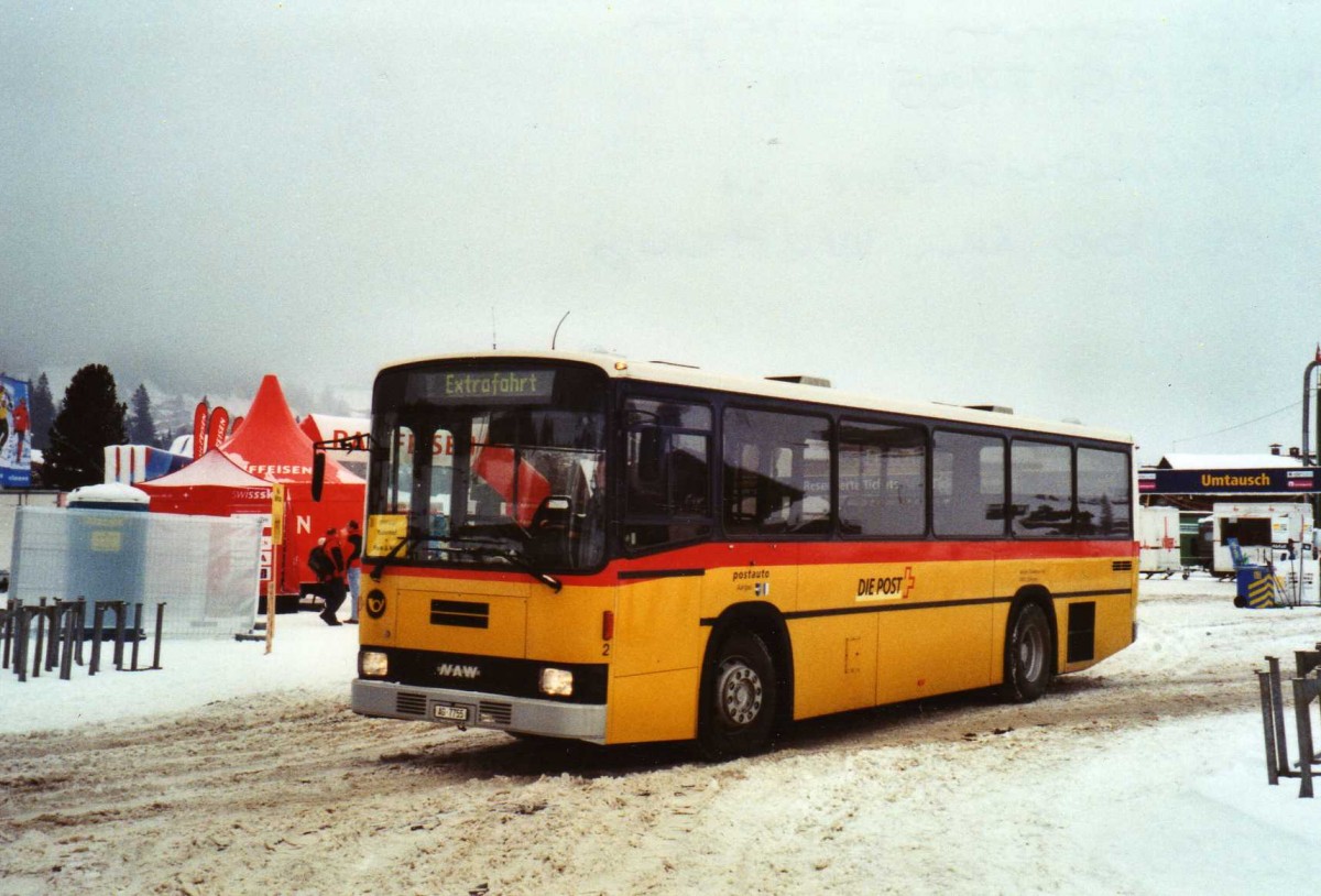 (123'605) - Tschannen, Zofingen - Nr. 2/AG 7755 - NAW/Lauber am 9. Januar 2010 in Adelboden, Weltcup