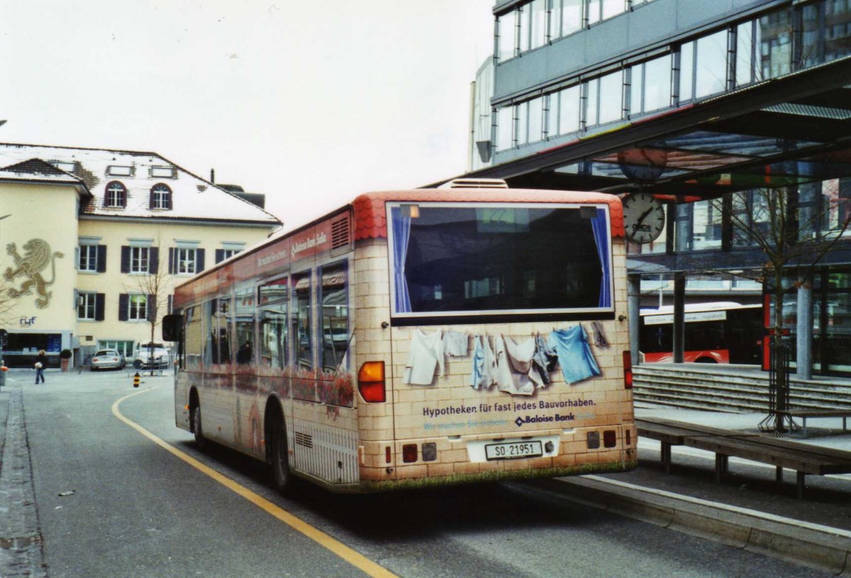 (124'415) - BGU Grenchen - Nr. 11/SO 21'951 - Mercedes am 15. Februar 2010 in Grenchen, Postplatz