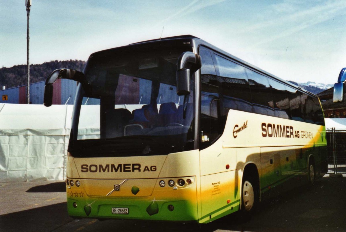 (125'105) - Sommer, Grnen - BE 26'562 - Volvo am 18. Mrz 2010 in Thun, Expo