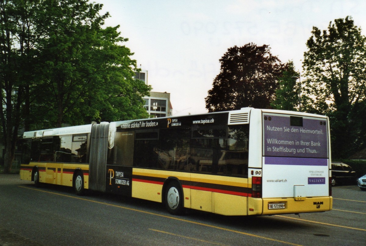 (126'431) - STI Thun - Nr. 90/BE 572'090 - MAN am 22. Mai 2010 bei der Schifflndte Thun