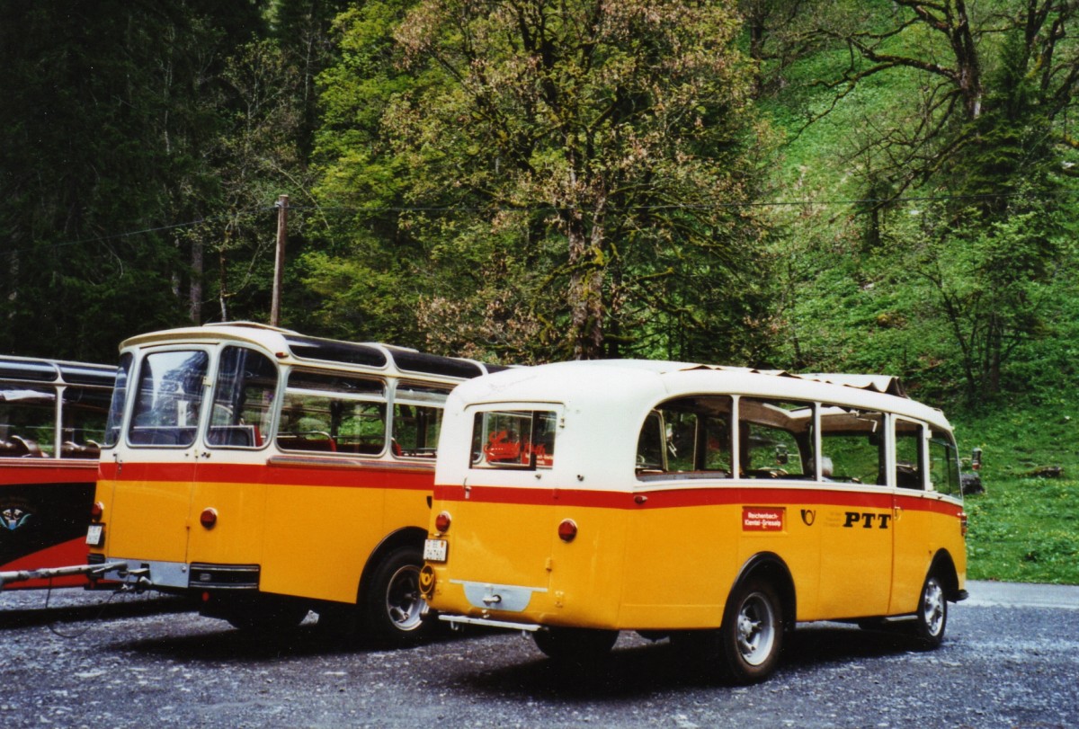 (126'631) - Schmid, Thrishaus - Nr. 3/BE 26'760 - Saurer/Gangloff (ex Geiger, Adelboden Nr. 3) am 29. Mai 2010 in Kiental, Tschingel