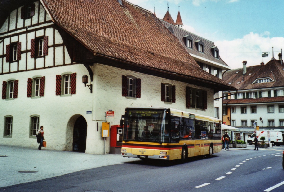 (126'802) - STI Thun - Nr. 82/BE 543'382 - MAN am 31. Mai 2010 in Thun, Sternenplatz