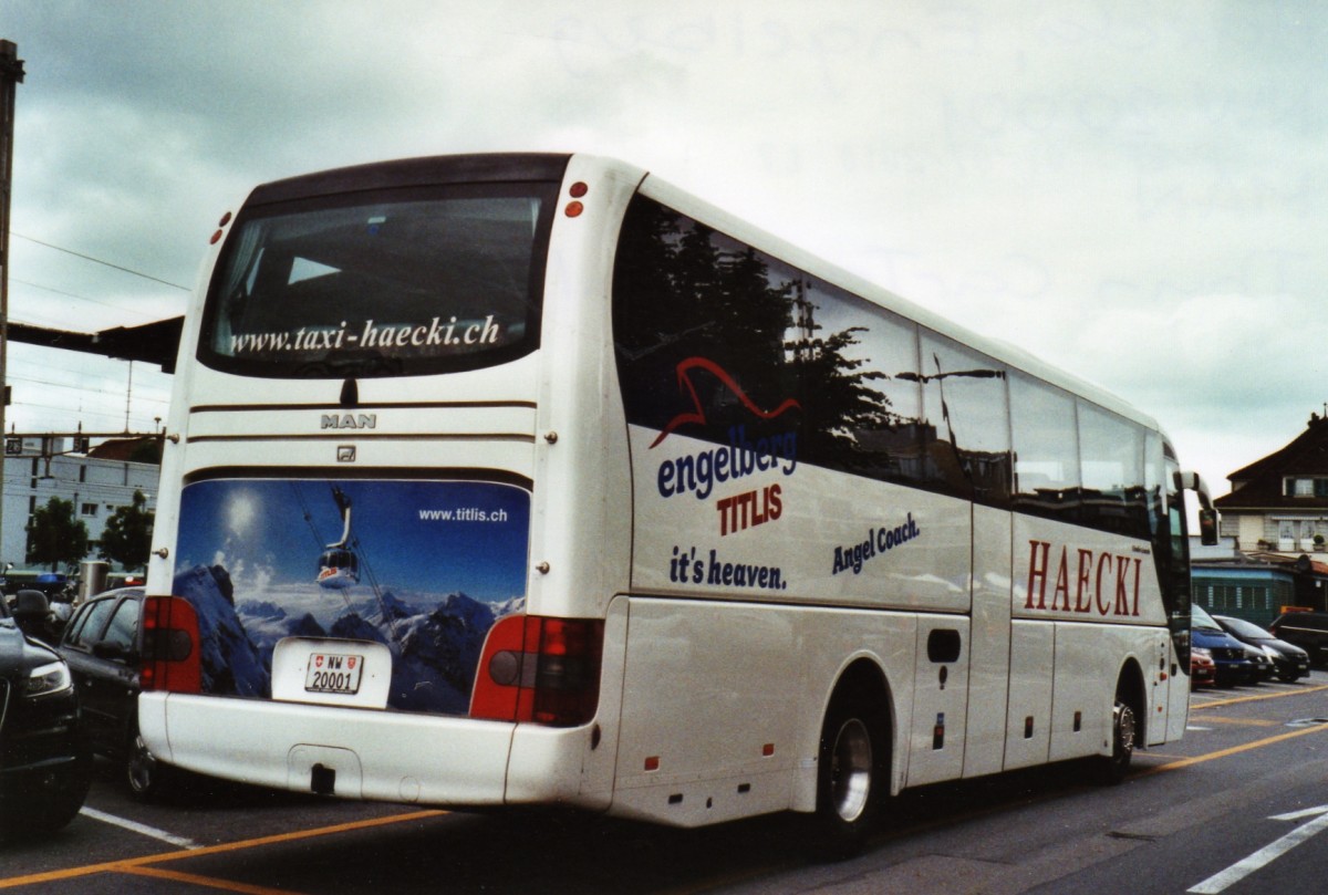 (126'821) - Haecki, Engelberg - NW 20'001 - MAN am 7. Juni 2010 in Thun, CarTerminal