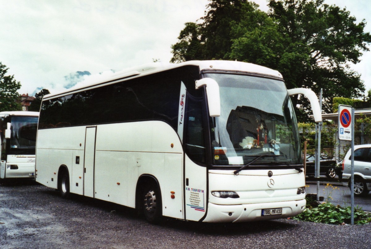 (126'915) - Aus Deutschland: R.B. Touristik, Windischbuch - TBB-MR 610 - Mercedes/Noge am 13. Juni 2010 in Interlaken, Kursaal