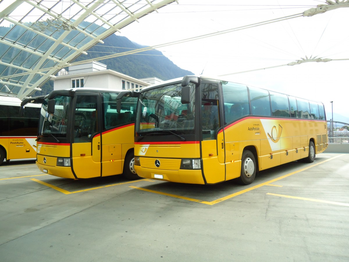 (128'720) - AutoPostale Ticino - TI 215'026 - Mercedes (ex P 25'230) am 13. August 2010 in Chur, Postautostation