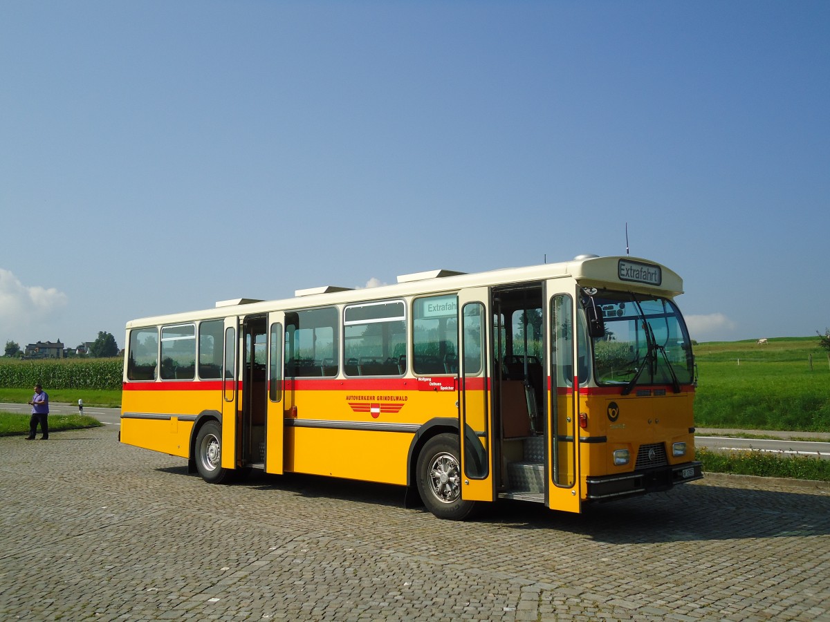 (128'791) - Osthues, Teufen - Nr. 15/AR 17'057 - Saurer/Leyland-Hess (ex AVG Grindelwald Nr. 15; ex RhV Altsttten Nr. 42) am 21. August 2010 bei Roggwil