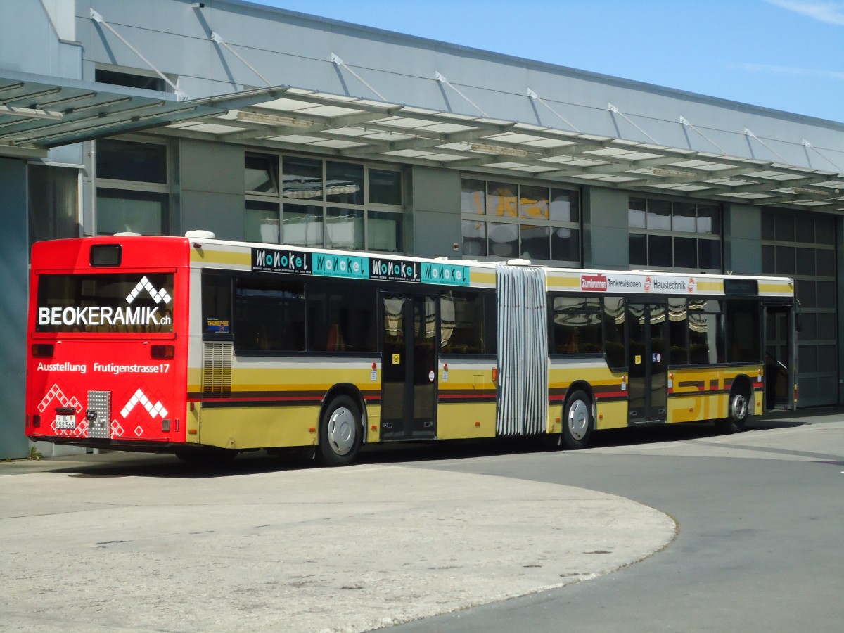 (129'612) - STI Thun - Nr. 68/BE 458'568 - MAN am 11. September 2010 in Thun, Garage