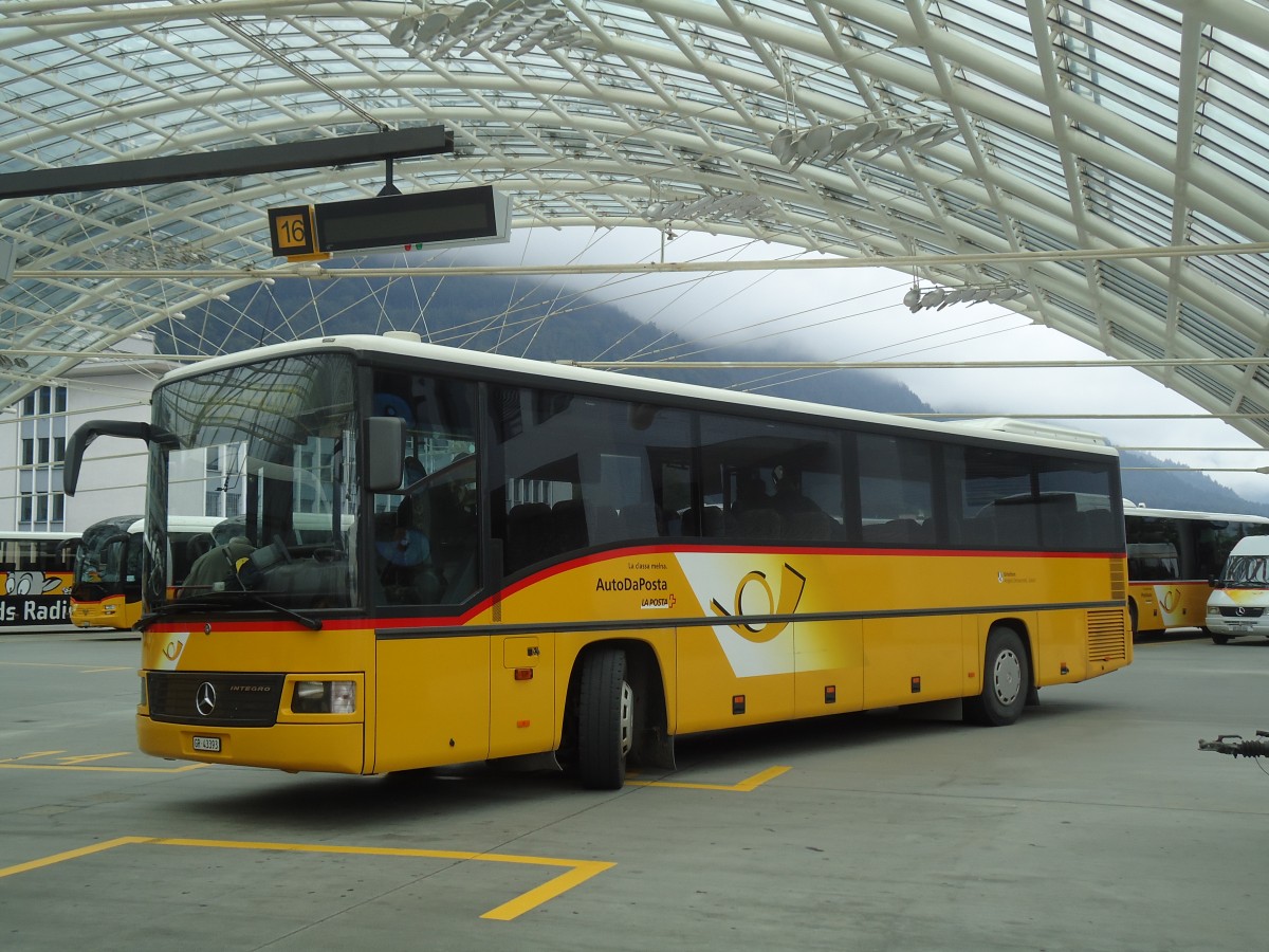 (129'763) - Demarmels, Salouf - GR 43'393 - Mercedes am 18. September 2010 in Chur, Postautostation