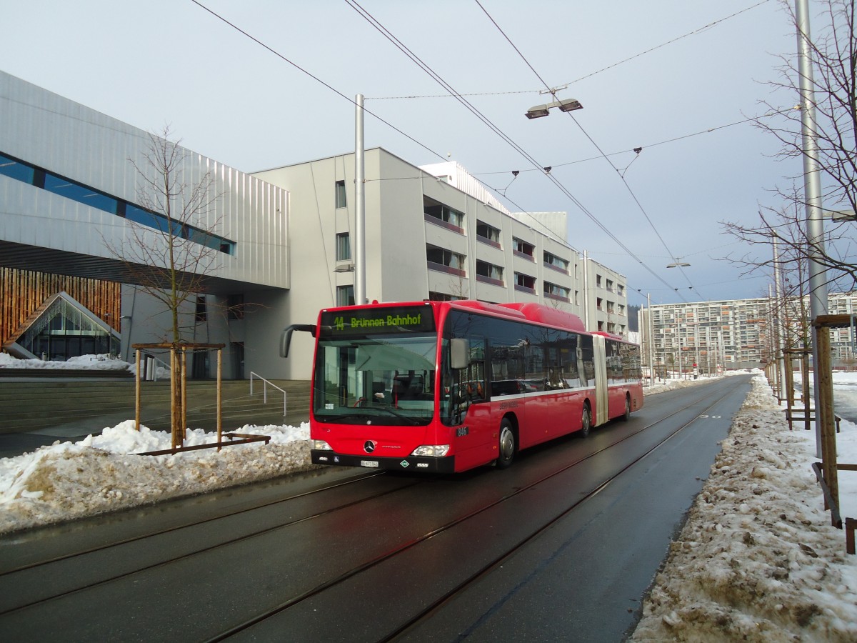 (131'299) - Bernmobil, Bern - Nr. 846/BE 671'846 - Mercedes am 7. Dezember 2010 in Bern, Ramuzstrasse