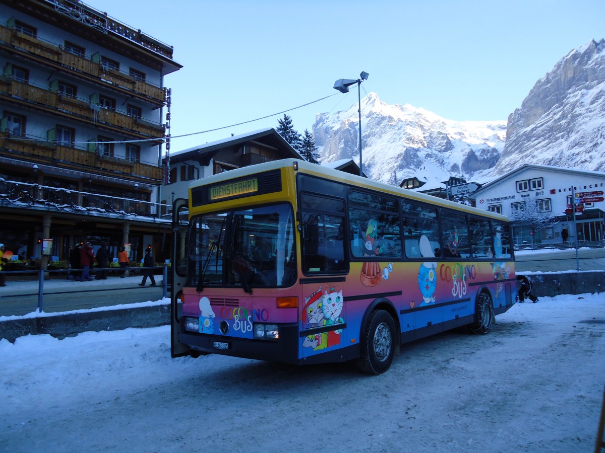 (131'855) - AVG Grindelwald - Nr. 19/BE 363'305 - Vetter am 31. Dezember 2010 beim Bahnhof Grindelwald