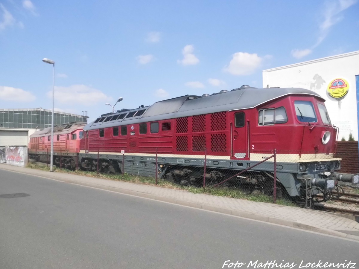 132 158 der LEG auf dem LEG Gelände in Delitzsch am 5.8.15