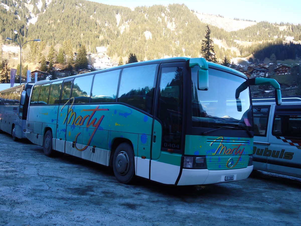 (132'019) - Marty, Varen - VS 5689 - Mercedes am 8. Januar 2011 in Adelboden, ASB