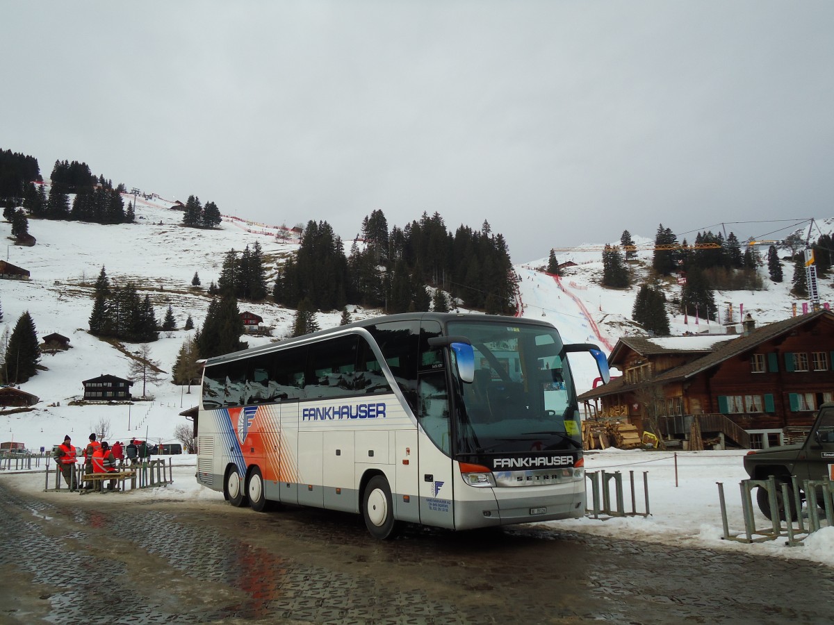 (132'251) - Fankhauser, Sigriswil - BE 35'126 - Setra am 9. Januar 2011 in Adelboden, Weltcup